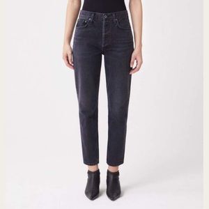 AGOLDE Fen High Rise Relaxed Taper Shambles